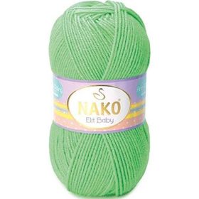 Nako Elit Baby 5956 Yeşil El Örgü İpi