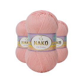 Nako Elit Baby 6165 Pudra El Örgü İpi