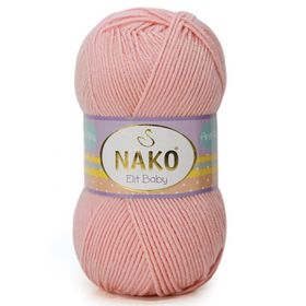 Nako Elit Baby 6165 Pudra El Örgü İpi