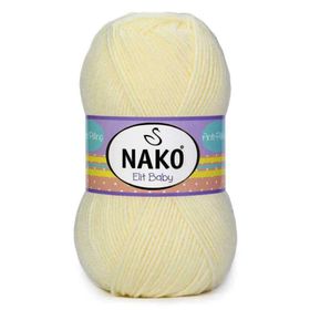 Nako Elit Baby 99064 Ekru El Örgü İpi