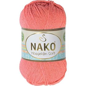 Nako Hoşgeldin Soft 3655 Mercan El Örgü İpi