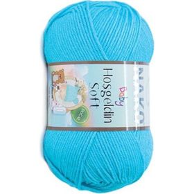 Nako Hoşgeldin Soft 5014 Turkuaz El Örgü İpi