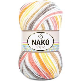 Nako Lolipop 81118 Renkli El Örgü İpi