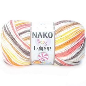 Nako Lolipop 81118 Renkli El Örgü İpi