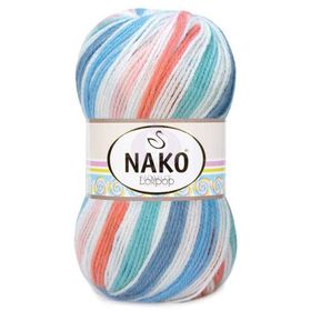 Nako Lolipop 81486 Renkli El Örgü İpi