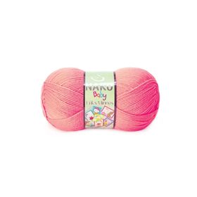 Nako Lüks Minnoş 11157 Neon Mercan El Örgü İpi