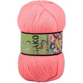 Nako Lüks Minnoş 11157 Neon Mercan El Örgü İpi