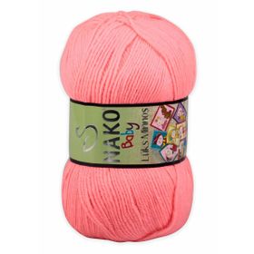 Nako Lüks Minnoş 11157 Neon Mercan El Örgü İpi