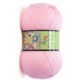 Nako Lüks Minnoş 2197 Açık Pembe El Örgü İpi