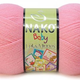 Nako Lüks Minnoş 2244 Barby Pembe El Örgü İpi