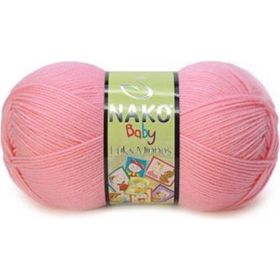 Nako Lüks Minnoş 2244 Barby Pembe El Örgü İpi