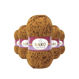 Nako No: 31750 5 Adet Vega Tweed Premium Akrilik El Örgü İpi Yünü