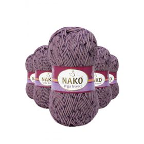 Nako No: 31763 5 Adet Vega Tweed Premium Akrilik El Örgü İpi Yünü