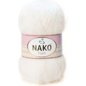 Nako Paris 300 Beyaz Akrilik İplik