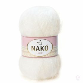 Nako Paris 300 Beyaz Akrilik İplik