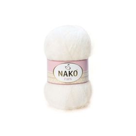 Nako Paris 300 Beyaz Akrilik İplik