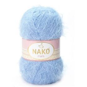 Nako Paris 4129 Mavi El Örgü İpi
