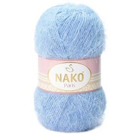 Nako Paris 4129 Mavi El Örgü İpi