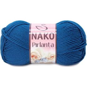 Nako Pirlanta 10084 Dark Blue El Örgü İpi