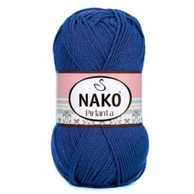 Nako Pırlanta 5329 Royal Mavi El Örgü İpi