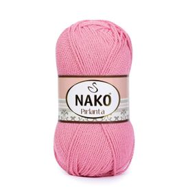 Nako Pırlanta 6740 Pembe El Örgü İpi