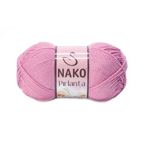 Nako Pırlanta 6740 Pembe El Örgü İpi