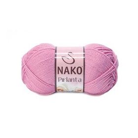 Nako Pırlanta 6740 Pembe El Örgü İpi