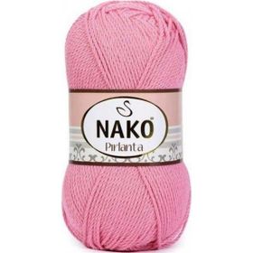 Nako Pırlanta 6740 Pembe El Örgü İpi