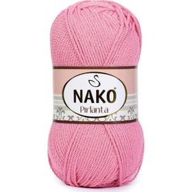 Nako Pırlanta 6740 Pembe El Örgü İpi