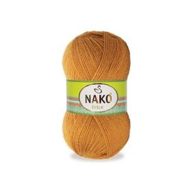 Nako Rekor 10129 Hardal 5 Adet El Örgü İpi