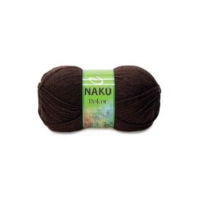 Nako Rekor 1182 Kahverengi El Örgü İpi