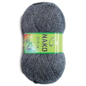 Nako Rekor 193 Koyu Gri Melanj Örgü İpi