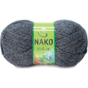 Nako Rekor 193 Koyu Gri Melanj Örgü İpi