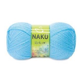 Nako Rekor 214 Ufuk Mavisi El Örgü İpi