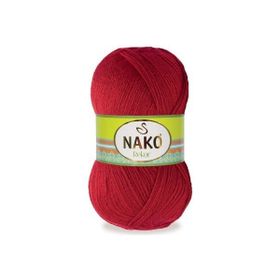 Nako Rekor 251 Bayrak Kırmızı 5 Adet El Örgü İpi