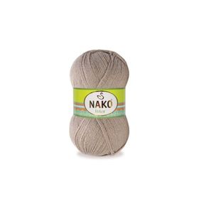 Nako Rekor 257 Sütlü Kahve 5 Adet El Örgü İpi