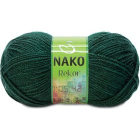 Nako Rekor 3601 Zümrüt 5 Adet El Örgü İpi