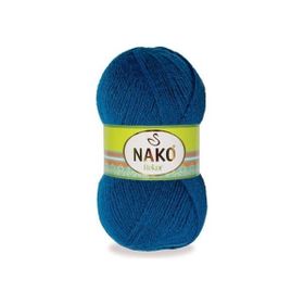 Nako Rekor 517 Orta Mavi 5 Adet El Örgü İpi