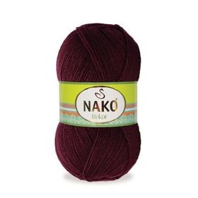 Nako Rekor 999 Bordo 5 Adet El Örgü İpi