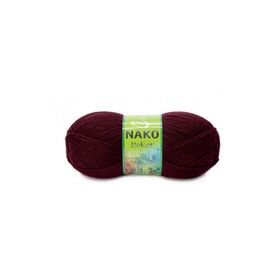 Nako Rekor 999 Bordo 5 Adet El Örgü İpi