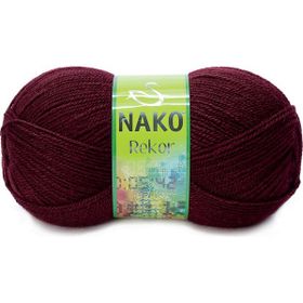 Nako Rekor 999 Bordo El Örgü İpi