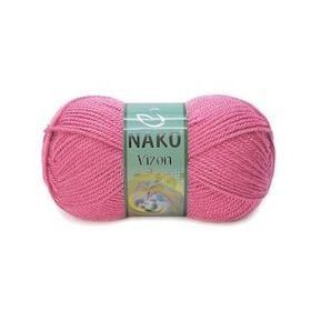 Nako Renk No:180 Kuru Gül 5 Adet Vizon Premium Akrilik El Örgü İpi Yünü