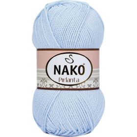 Nako Saten 1820 Açık Mavi Örgü İpi