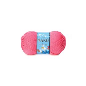 Nako Saten 236 Gül Pembe El Örgü İpi