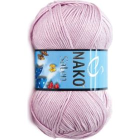 Nako Saten 5117 Romantik Pembe El Örgü İpi