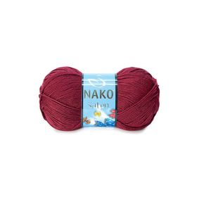 Nako Saten 999 Bordo El Örgü İpi