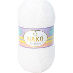 Nako Şenet 208 Beyaz İplik
