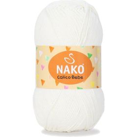 Nako Şenet 208 Beyaz İplik