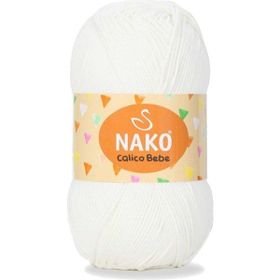 Nako Şenet 208 Beyaz İplik