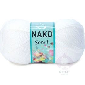 Nako Şenet 208 Beyaz İplik